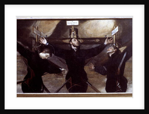 Three Jesuit martyrs of Japan by Guido Cagnacci