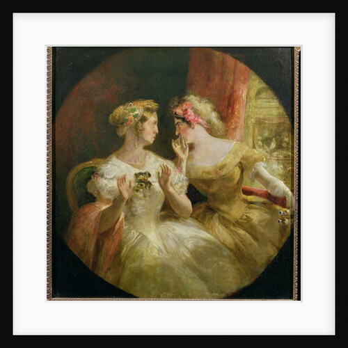 Ladies Gossiping at the Opera by Frederick Barnard