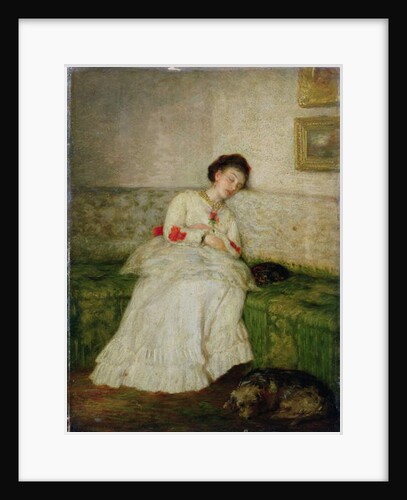 The Green Sofa by John Lavery