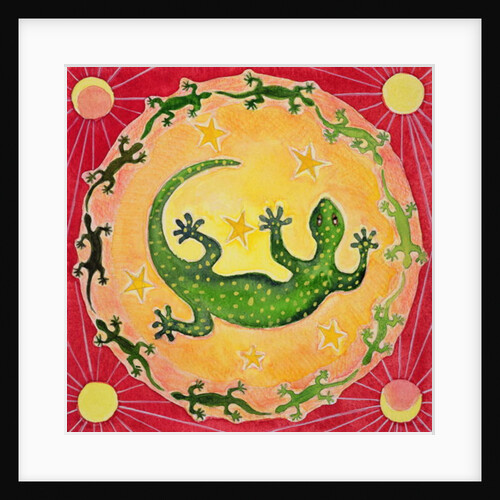 Gecko, 1998 by Vivika Alexander