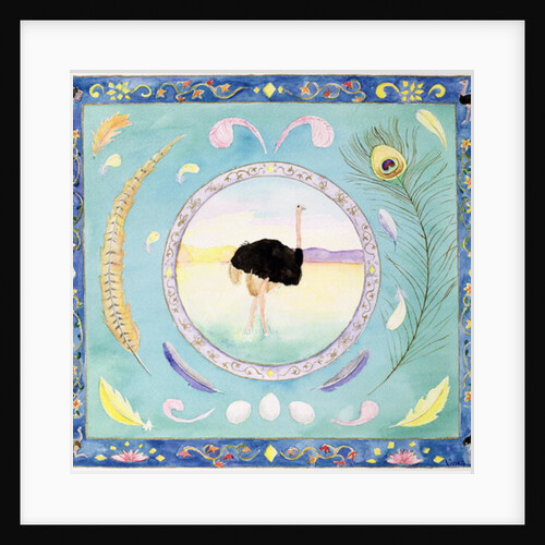 Ostrich by Vivika Alexander