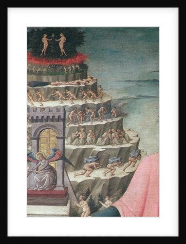 Dante and his poem the 'Divine Comedy', 1465 by Domenico di Michelino