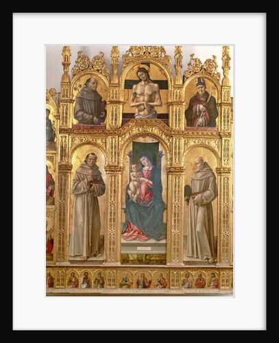 Madonna and Child with Saints by Alvise Vivarini