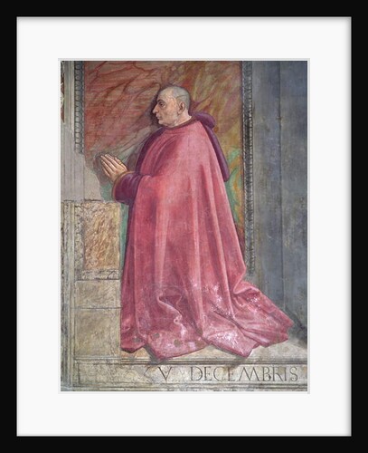 Portrait of Francesco Sassetti by Domenico Ghirlandaio