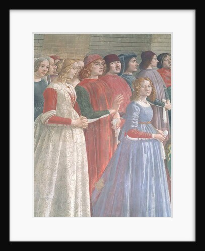 Florentine Onlookers by Domenico Ghirlandaio