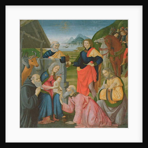 Adoration of the Magi by Domenico Ghirlandaio