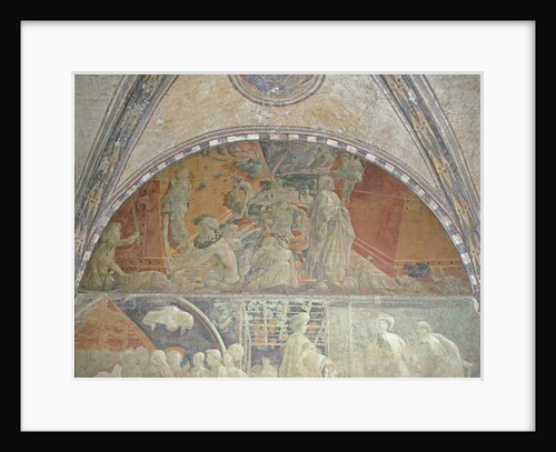 Flood and Waters Subsiding, Green Cloister, 1447-48 by Paolo Uccello