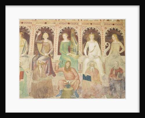 Detail from 'The Allegory of Christian Learning', Capellone degli Spagnoli, 1365-67 by Andrea di Bonaiuto