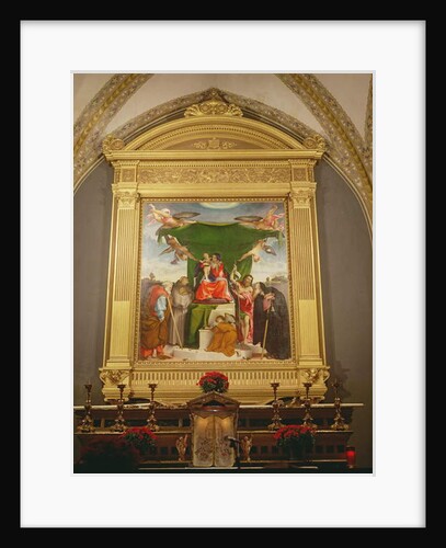 The Virgin and Child Enthroned with Saints, 1521 by Lorenzo Lotto