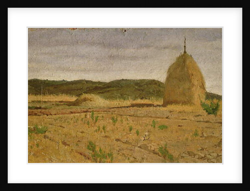 Hay Stack, 1867-70 by Giovanni Fattori