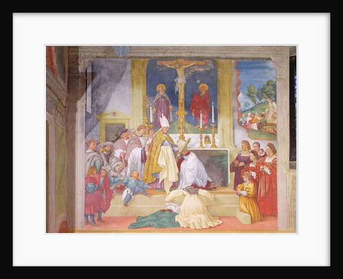 Clothing of Saint Brigida, 1524 by Lorenzo Lotto