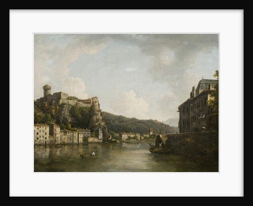 View of the Chateau de Pierre-Encise on the Rhone, Lyon by William Marlow