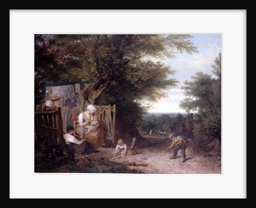 At the Cottage Gate by William Collins