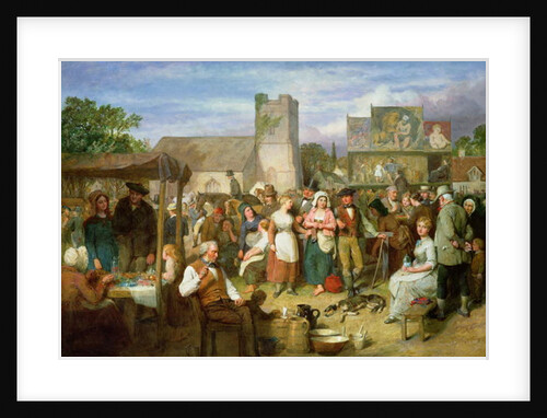 The Statute Fair, exh.1871 by John Faed