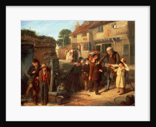 The Broken Window, 1855 by William Henry Knight