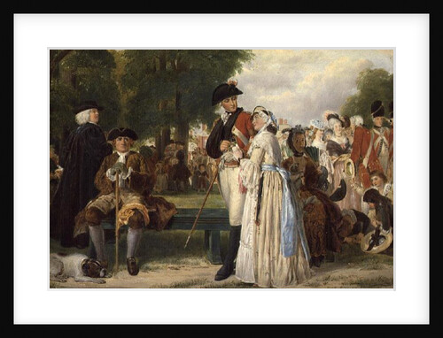 The World Forgetting - Sunday Afternoon in Kensington Gardens, 1877 by John Callcott Horsley