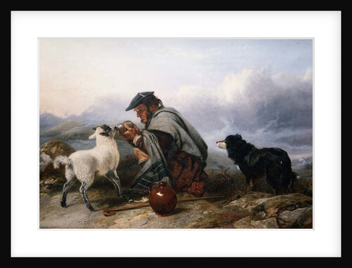 The Sick Lamb, 1853 by Richard Ansdell