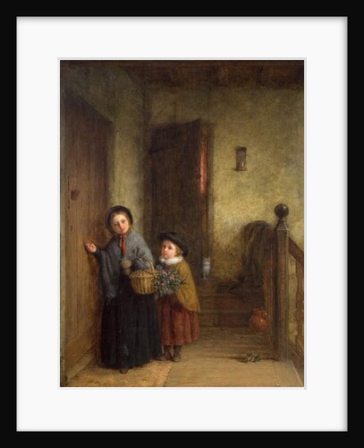 Christmas Visitors, 1869 by Frederick Daniel Hardy