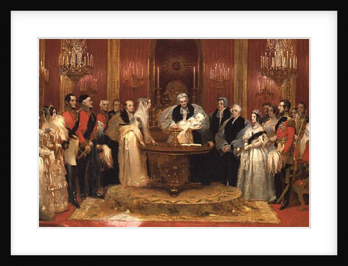 Christening of the Princess Royal by Charles Robert Leslie