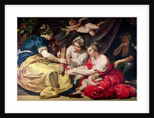 Peace and Plenty Binding the Arrows of War, 1614 by Abraham Janssens van Nuyssen