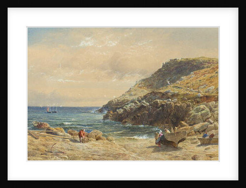 Landscape on the Cornish Coast by John Mogford