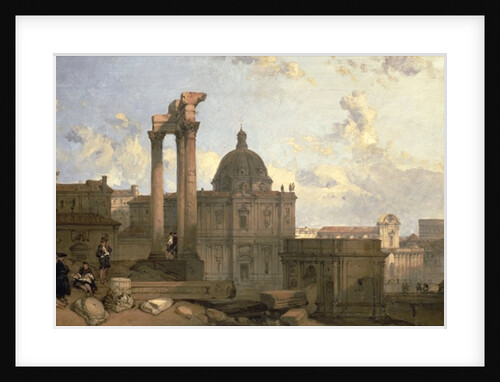 Ruins of the Roman Forum, 1859 by David Roberts