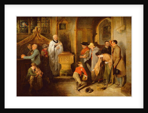 The Christening by Edward Bird