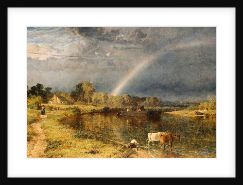 The Rainbow. 1854 by Henry Dawson