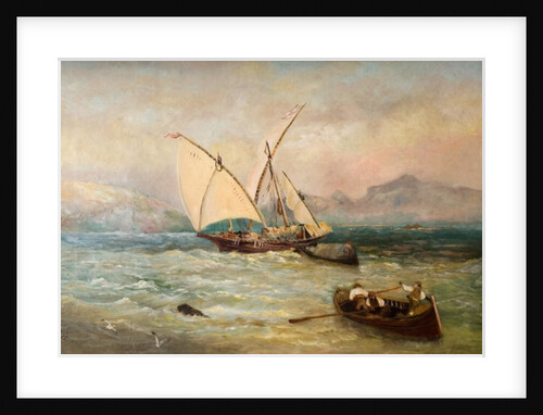 On the Tees by Thomas Creswick