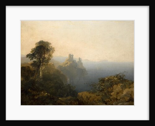 Black Castle, Wicklow, 1854 by Edmund John Niemann