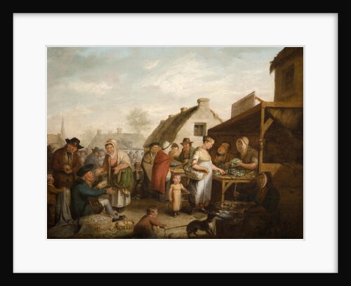 The Scottish Market Place, 1818 by David Wilkie