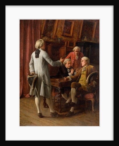 The Connoisseurs, 1867 by Benjamin Eugene Fichel
