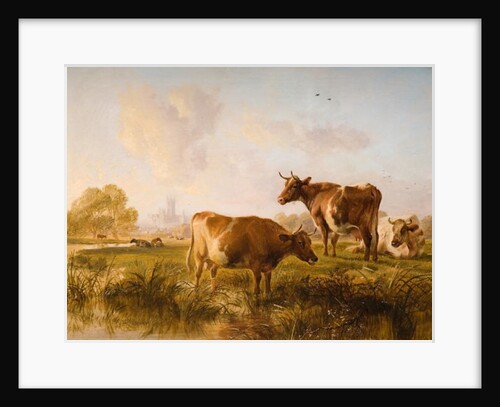 In the Canterbury Meadows, 1863 by Thomas Sidney Cooper