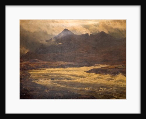 Mountain and Flood, Snir-Na Gillan, Skye, 1876 by Charles Edward Johnson