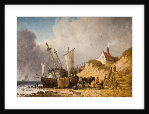 Coast Scene, 1836 by John Ward
