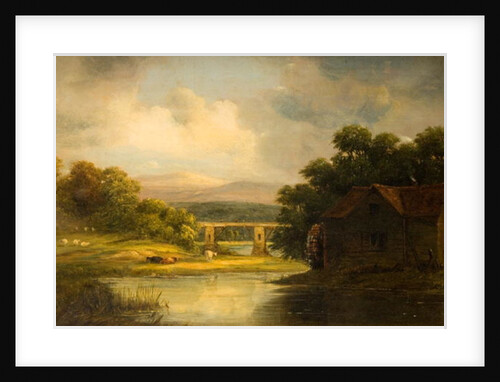 The Old Mill, Bath, by Alfred Vickers