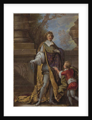 Louis XIII and a Page by French School