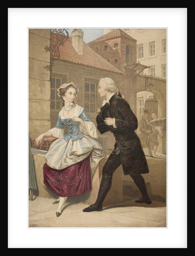 First Impressions, 1851 by George Baxter