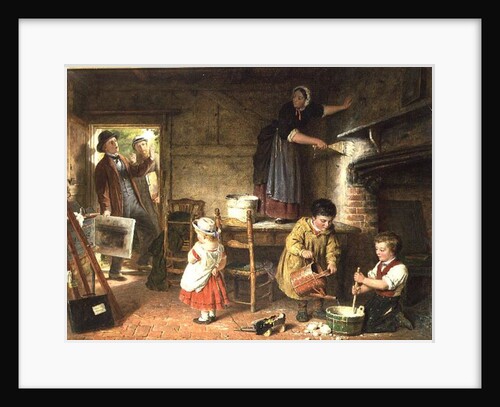 The Dismayed Artist, 1866 by Frederick Daniel Hardy