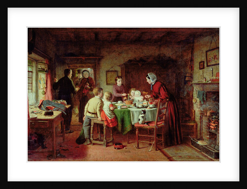 Baby's Birthday, 1867 by Frederick Daniel Hardy