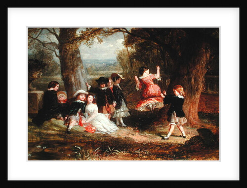 The Swing, 1853 by Frederick Goodall