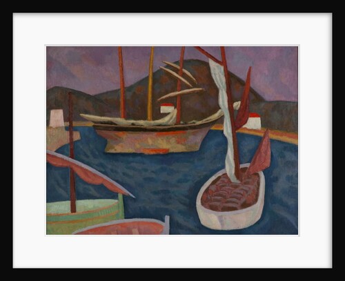 Boats in a Harbour 1915 by Roger Eliot Fry