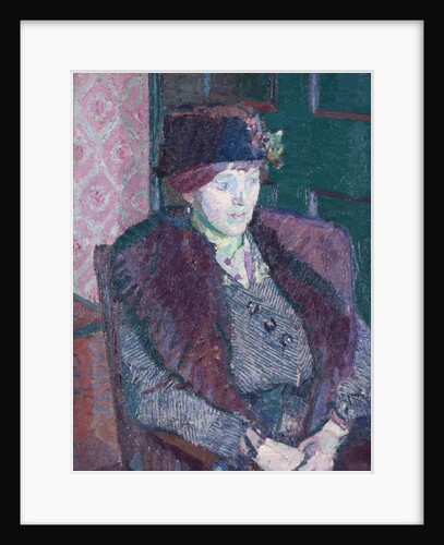 Portrait of Mrs Victor Sly, c.1914-15 by Harold Gilman