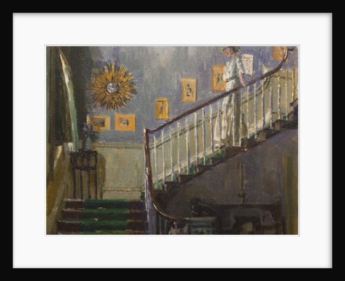 Ethel Sands Descending the Stairs at Newington by Walter Richard Sickert