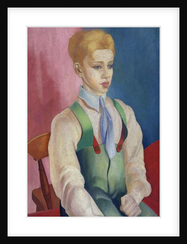 Portrait of a Boy, 1917 by Bernard Meninsky