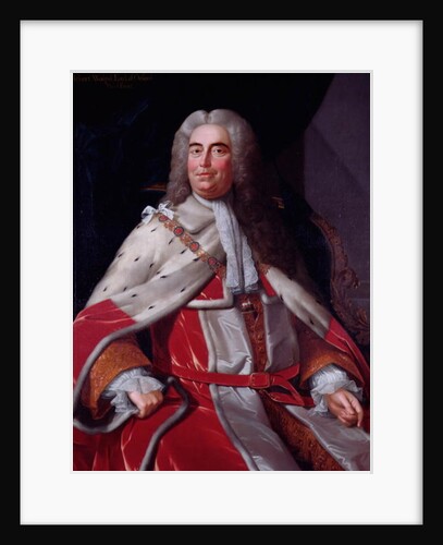 Sir Robert Walpole, Earl of Orford, first Lord of the Treasury and Chancellor of the Exchequer by Michael Dahl