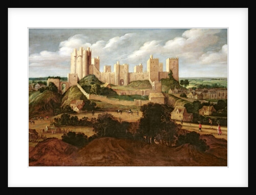 Pontefract Castle, c.1620-40 by Alexander Keirincx