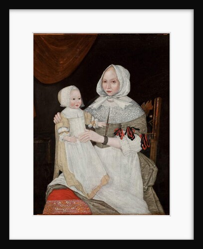 Mrs Elizabeth Freake and Baby Mary, c.1671-74 by American School