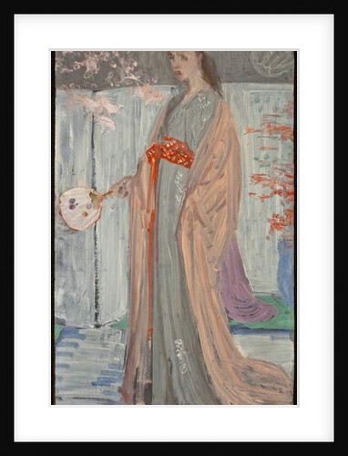 Sketch for Rose and Silver: La Princesse du Pays de la Porcelaine, 1863-64 by James Abbott McNeill Whistler