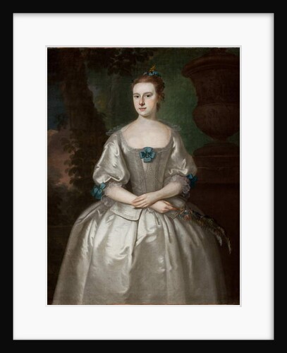 Portrait of Hannah Babcock Bours, 1759 by Joseph Jonathan Blackburn